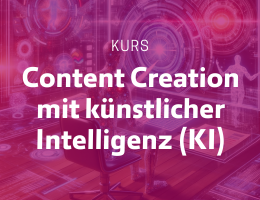 Content Creation mit künstlicher Intelligenz (KI)